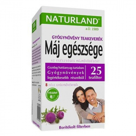 Naturland máj egészsége gyógynövény teakeverék 25db