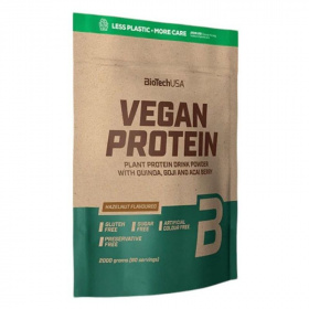 BioTechUSA Vegan Protein (mogyoró) fehérjepor 2000g