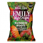 Emily / Veg Crips / Színes szeletelt gyökérzöldségek gluténmentes 30g 