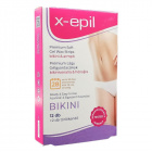 X-Epil használatrakész prémium gélgyantacsíkok (bikini-hónalj) 12db 