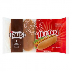 Jaus hot-dog 4db-os 250g