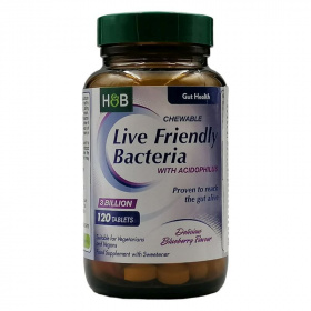 H&B Acidophilus rágótabletta 120db