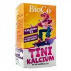 Bioco tini kalcium vitaminokat és ásványi anyagokat tartalmazó rágótabletta (cseresznye ízű ) 90db 