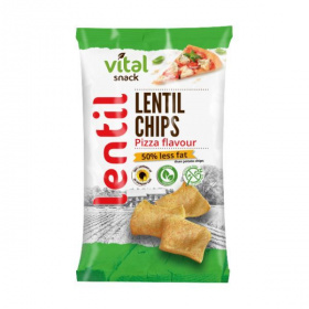 Vital lencse chips pizza 65g