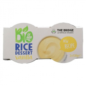 The Bridge bio rizs desszert (vanília, 2 x 130g) 260g