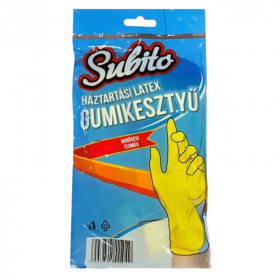 Subito Háztartási Gumikesztyű (M, 1pár) 1db