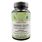 Organic Veda Greens Glow vegán kollagén kapszula 120db 