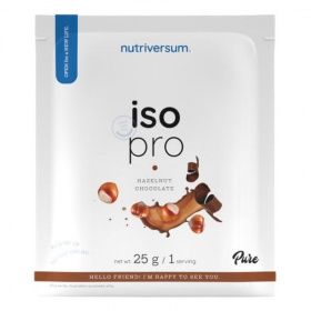 Nutriversum Pure Iso Pro Hazelnut Chocolate por 25g