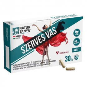 Natur Tanya szerves vegán vas 30db