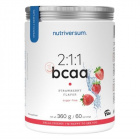 Nutriversum Flow 2:1:1 BCAA Sugar Free Strawberry italpor 360g 