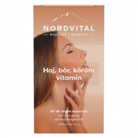 Nordvital Haj-bőr-köröm vitamin kapszula 60db