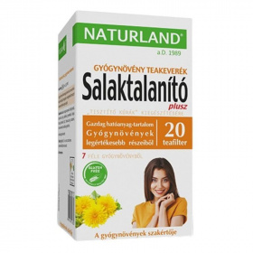 Naturland salaktalanító plusz teakeverék filteres (20x1,75g) 20db