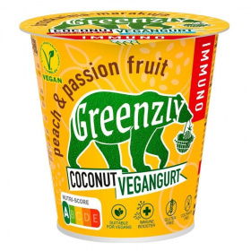 Greenzly kókuszos vegángurt (barack-maracuja) 130g