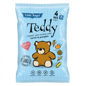 Little Angel Teddy bio kukorica snack (4x15g) 4db