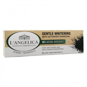 Langelica herbal fogkrém (gentle whitening aktív szén) 75ml