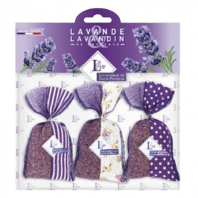 Provence-i levendulával töltött lavande natur zsák szett (3x18g) 1db