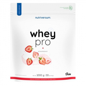 Nutriversum Pure Whey Pro Strawberry por 1000g