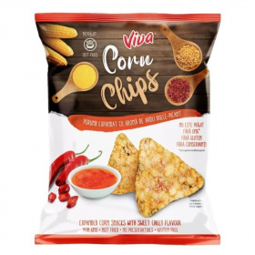 Viva Corn Chips kukoricachips paprikás 50g