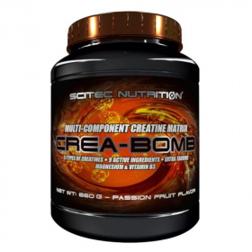 Scitec crea-bomb por passion fruit 660g