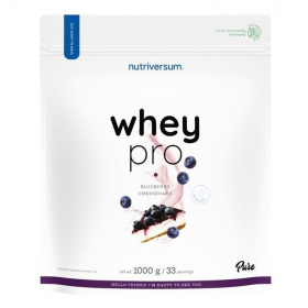 Nutriversum Pure Whey Pro Blueberry Cheesecake por 1000g