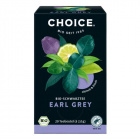 Choice bio fekete tea earl grey filteres 20db, 40g 