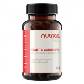 Nutriqa hearth&cardio pro  szív és érrendszer egészsége kúra vegán kapszula 60db