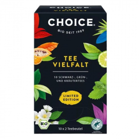 Choice bio tea válogatás filteres 20db, 38g