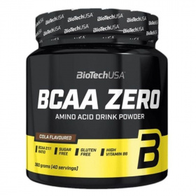 BioTechUSA BCAA ZERO (cola) aminósav italpor 360g