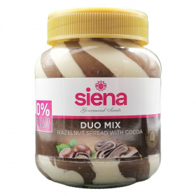 Siena duo mix kakaós mogyorós tejkrém édesítőszerrel 400g