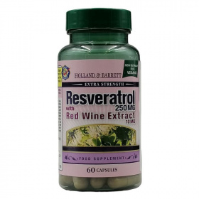 H&B Resveratrol+Vörösbor kivonat kapszula 60db