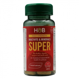 H&B Multivitamin + Ásványi anyag tabletta 60db