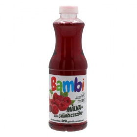 Bambi light gyümölcsszörp málna 1000ml