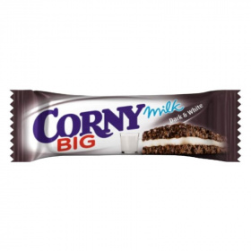 Corny Big szelet milk dark&white 40g