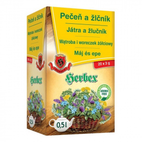 Herbex máj és epe tea 20db