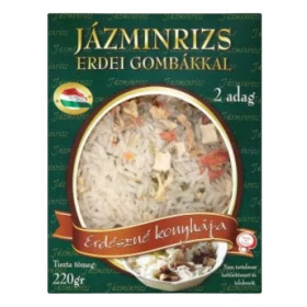 Erdészné jázminrizs erdei gombákkal 220g