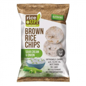 RiceUp! barna rizs chips - hagymás-tejfölös 60g