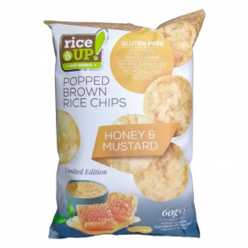 RiceUp! chips (mézes-mustáros ízű) 60g
