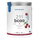 Nutriversum Flow 2:1:1 BCAA Sugar Free Sour Cherry italpor 360g 