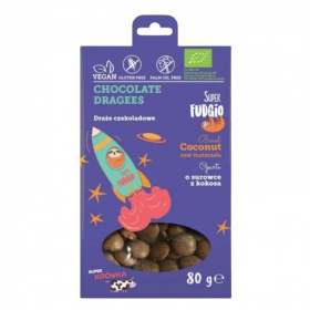 Fudgio Csokoládé drazsé bio 80g