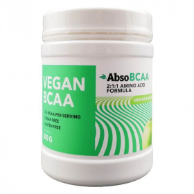 AbsoBCAA vegan amino-komplex italpor (zöldalma ízű) 300g