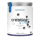 Nutriversum Flow Creatine+ Sugar Free Blackcurrant por 300g 