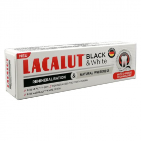 Lacalut fogkrém (black & white) 75 ml