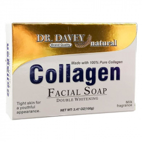 Dr. Davey natural kollagénes hidratáló hatású arctisztító szappan (100% tiszta kollagénből) 100g