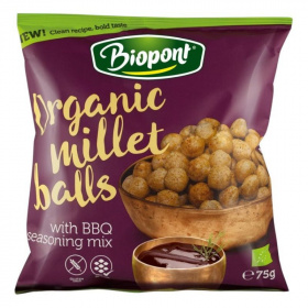 Biopont bio extrudált kölesgolyó - barbecue 75g