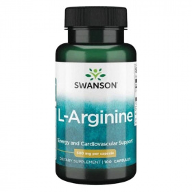 Swanson L-Arginine 500mg kapszula 100db