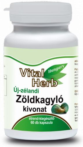 0 Ft Vital Herb Uj Zelandi Zoldkagylo Kapszula 60db Herbadiszkont