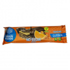 Brain Foods gluténmentes ostyaszelet (csokoládéba mártott, narancsos kakaós krémmel töltött, édesítőszerekkel) 40g 