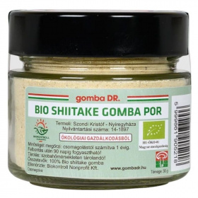 gomba Dr. Bio shiitake őrlemény magyar 30g