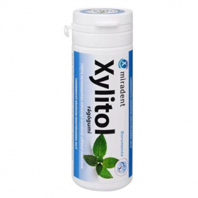 Miradent xylitol rágógumi borsmenta 30db