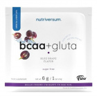 Nutriversum Flow BCAA + Gluta Sugar Free Blue Grape por 6g 